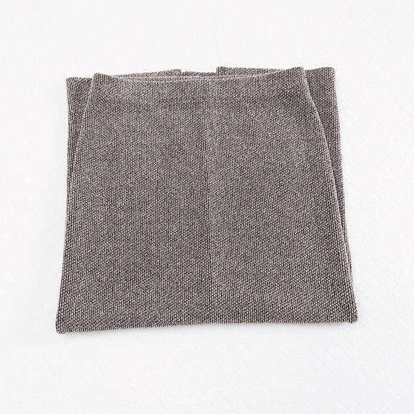 Zara Brown Woven Tweed Textured Pencil Skirt SZ S - Picture 6 of 7